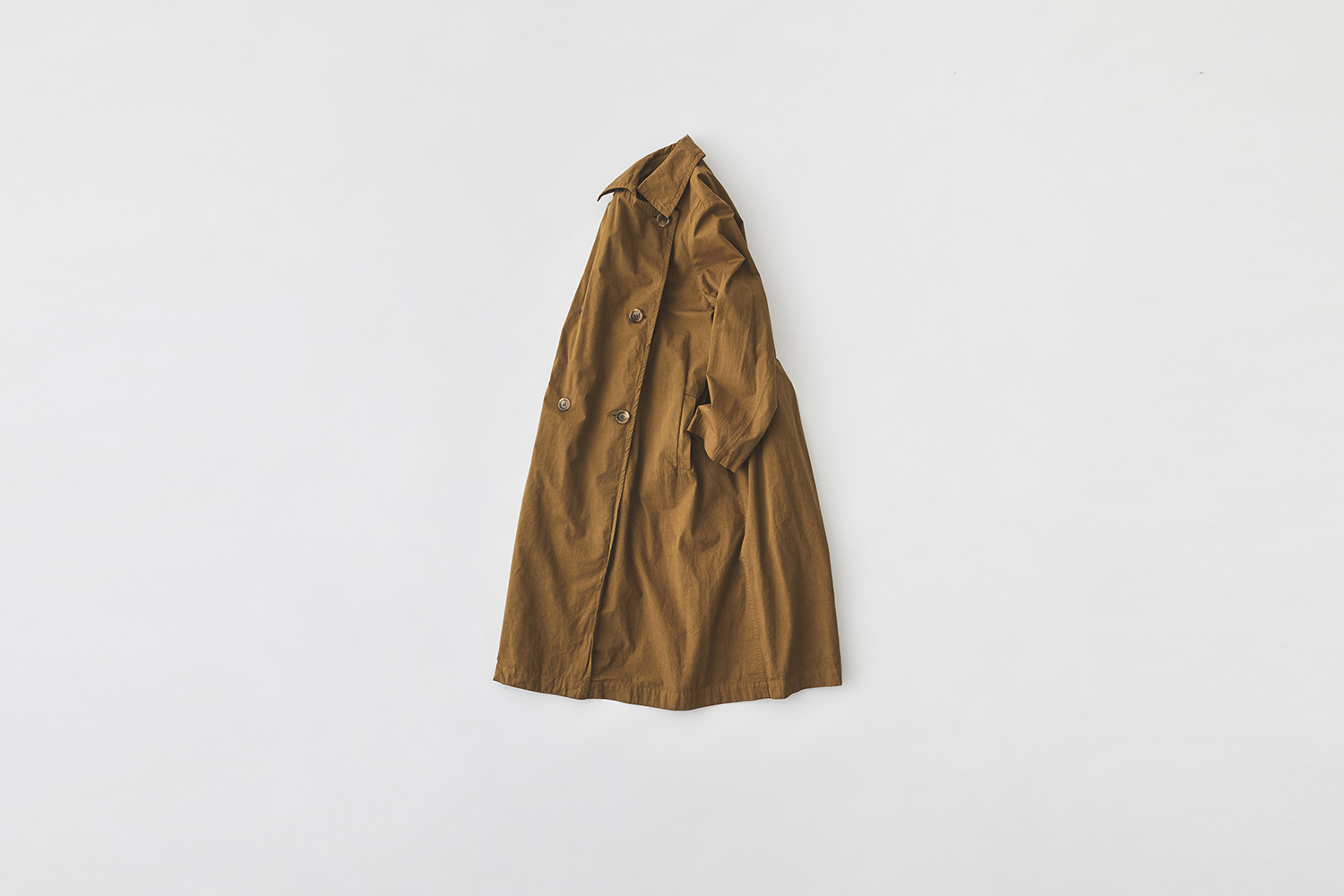 ST103 DOUBLE BUTTON COAT Image01